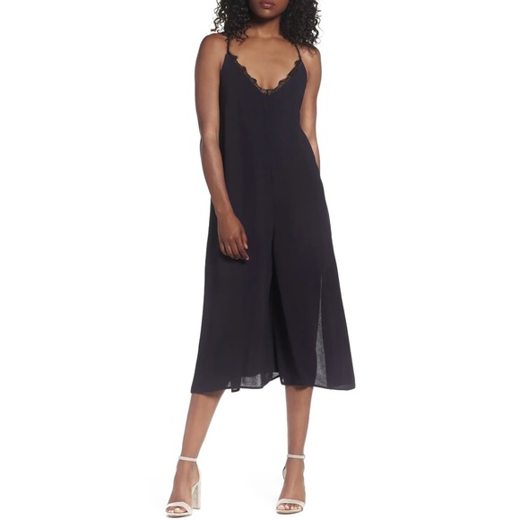 NEW FRENCH CONNECTION CULOTTE JUMPSUIT - Picture 10 of 11